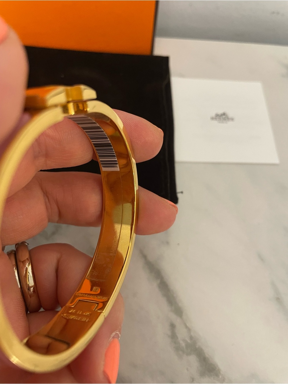 Hermes Clic H Bracelet - Picture 3 of 5